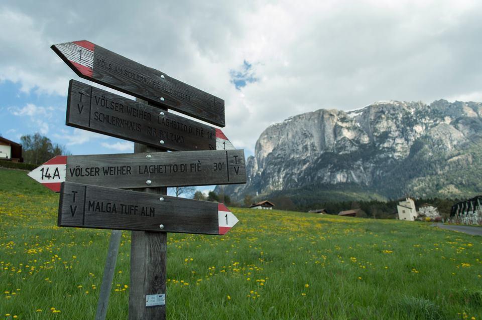 Gasthof Albergo Kreuzwirt Fie allo Sciliar Bagian luar foto