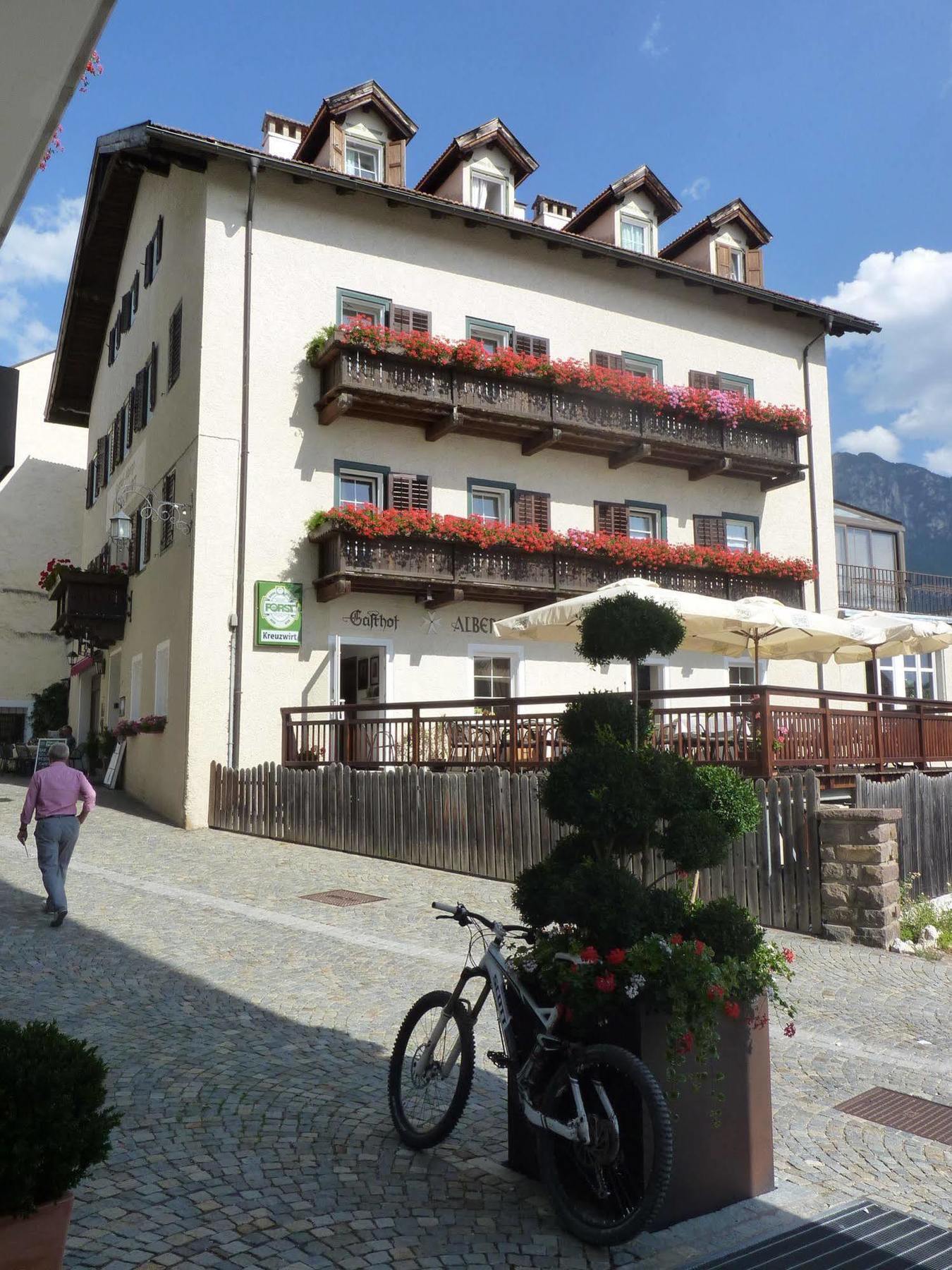 Gasthof Albergo Kreuzwirt Fie allo Sciliar Bagian luar foto