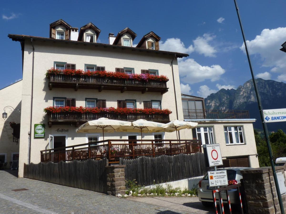 Gasthof Albergo Kreuzwirt Fie allo Sciliar Bagian luar foto