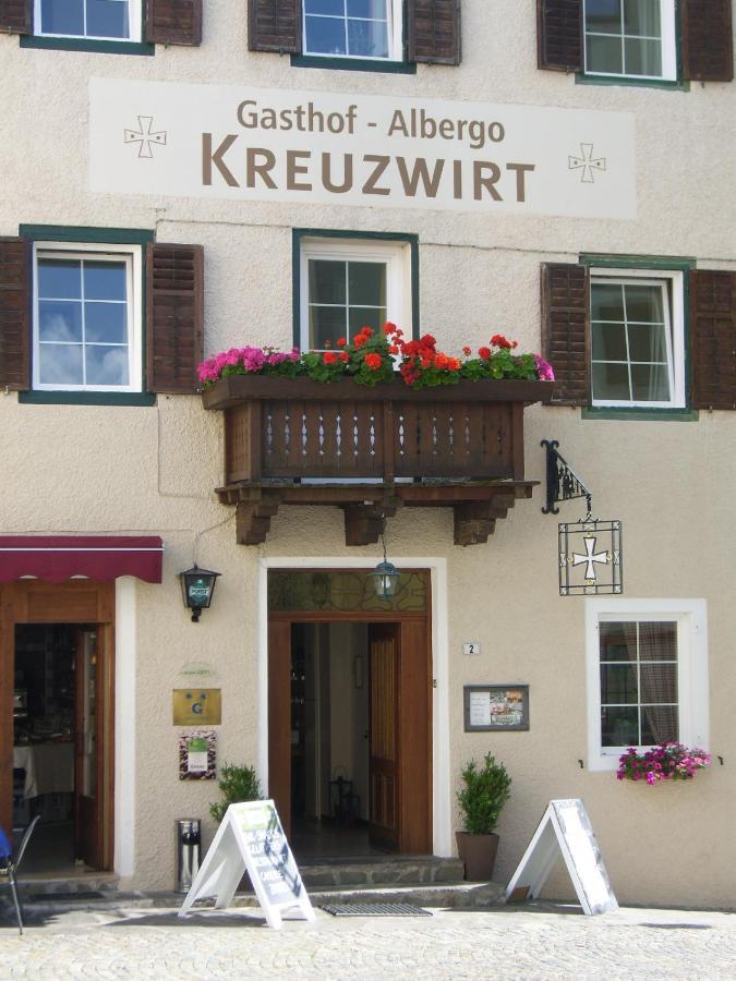 Gasthof Albergo Kreuzwirt Fie allo Sciliar Bagian luar foto